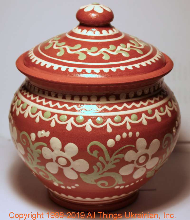 Ukrainian Hutsul Pottery # HC1902 