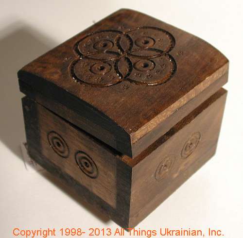 Carpathian Hand Carved Box # CWB1309 