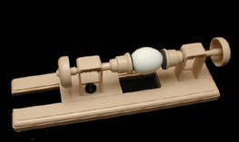 CLICK HERE to see  how to set up the egg lathe