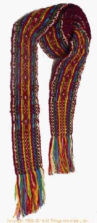 Traditional Handwoven Poyas (Belt) from Ukraine