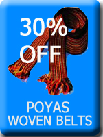 CLICK HERE for  Ukrainian Poyas  - Wool Belts