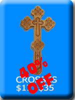Hand Carved Carpathian Crosses $17 to $35