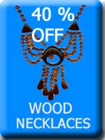 Ukrainian Wood Necklaces