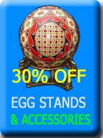Pysanky Egg Stands for Ukrainian Easter Eggs